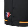 Nike X NBA Collaboration Miami Heat Showtime City Edition Single-Breasted Raglan Short Sleeve Jacket Unisex Jacket Black DB2458-010
