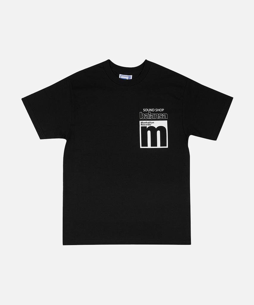 Maenhatanlekojeu Mr X Balansa Vinyl Bag T-Shirt - Black
