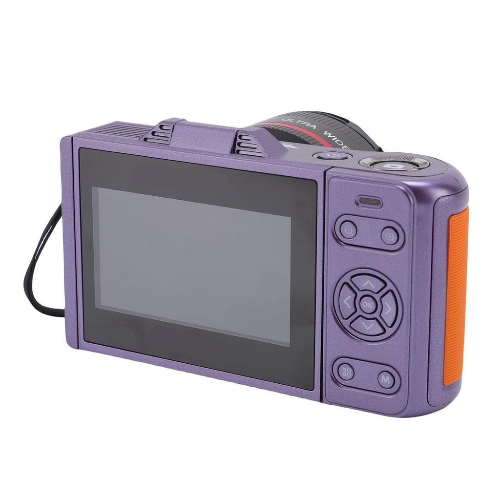 64MP Digital Camera HD 4K Photography Portable Compact Camera with 3in Screen 18X Zoom Anti Shake Auto for Travel