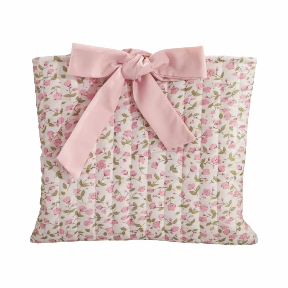 Large Capacity Floral Book Storage Bag Lightweight Makeup Bag  Makeup Organization