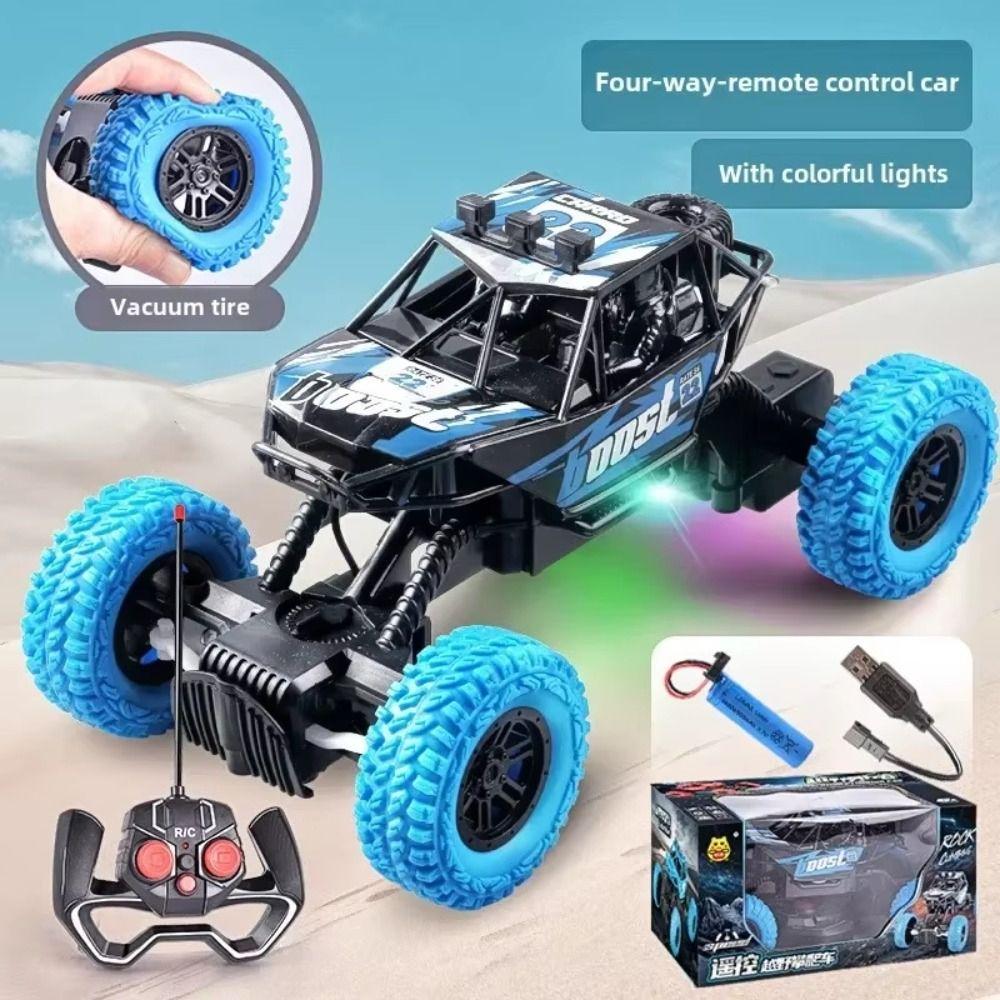With Lights Remote Control Off-Road Vehicle Rechargeable Off-Road Toy Car  Collection