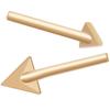 3/4Pcs Soldering Iron Tips Set Copper Repair Triangular Smoothing Head Welding Tips Iron Welder Replacement Tips
