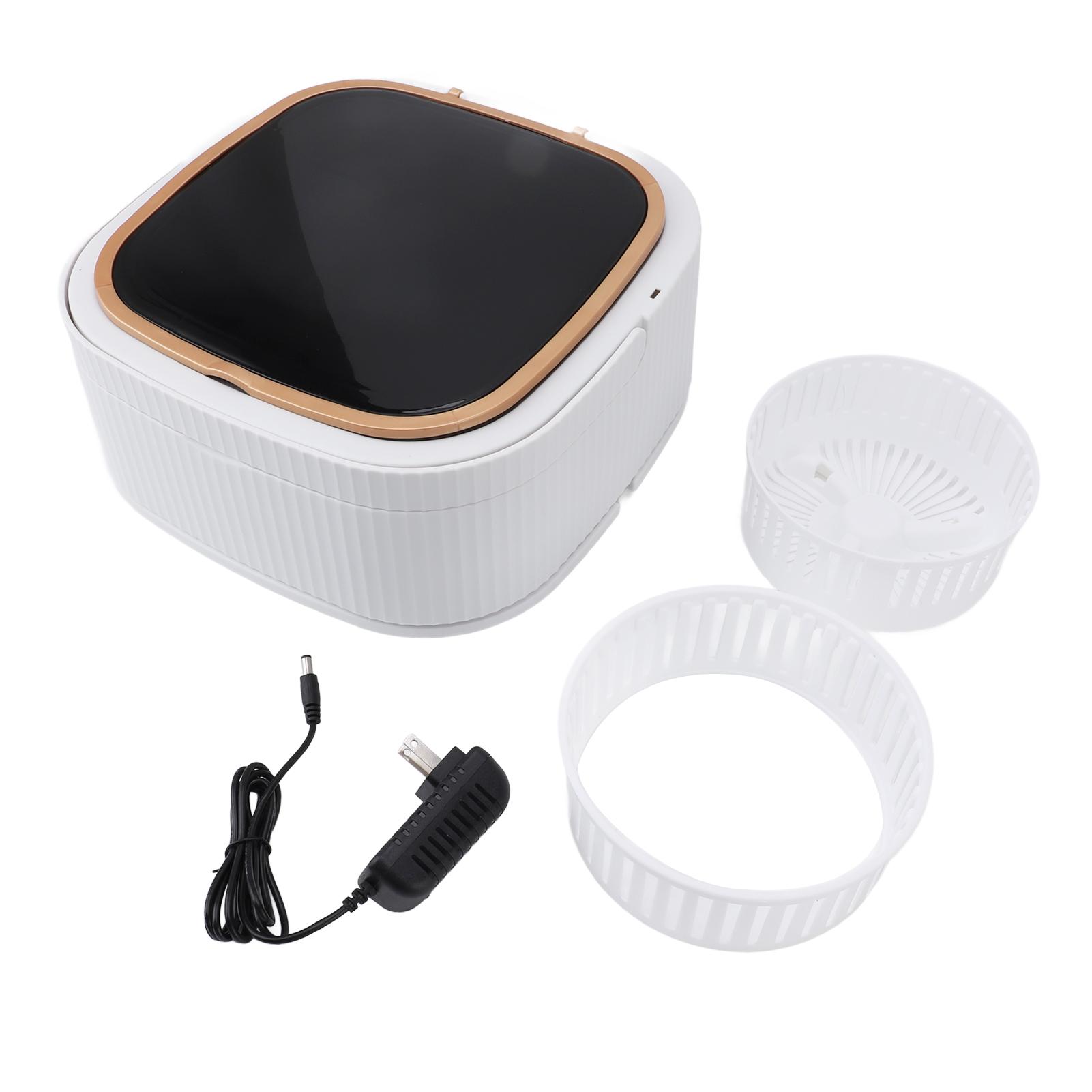 

Портативная стиральная машина 11,5 л, большая емкость, 3 режима, ЖК-сенсорный экран, складная мини-стиральная машина для одежды Purple US Plug 100‑240V