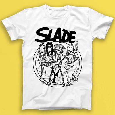 Slade Punk Rock Muziek Cadeau T-shirt 1770