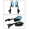 Aluminum Side Glass Wide Angles Glass Glass Modern Designings Side Glass Motorcycle Modification Part Suitable for UQI