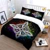 Celtic Knot Decor Set Soft Skin-Friendly Bedding Set Includes 1 Duvet Cover And 2 Pillowcase, Gift