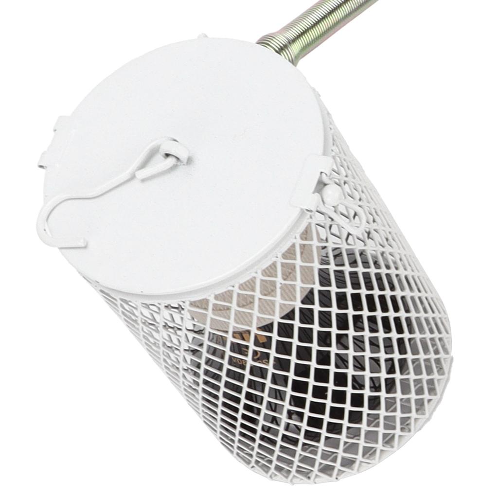 E27 Reptilien Verbrühschutz Lampenschirm und Heizbirnen Set Reptilien Wärmelampe mit Schutzgitter für Schildkröten