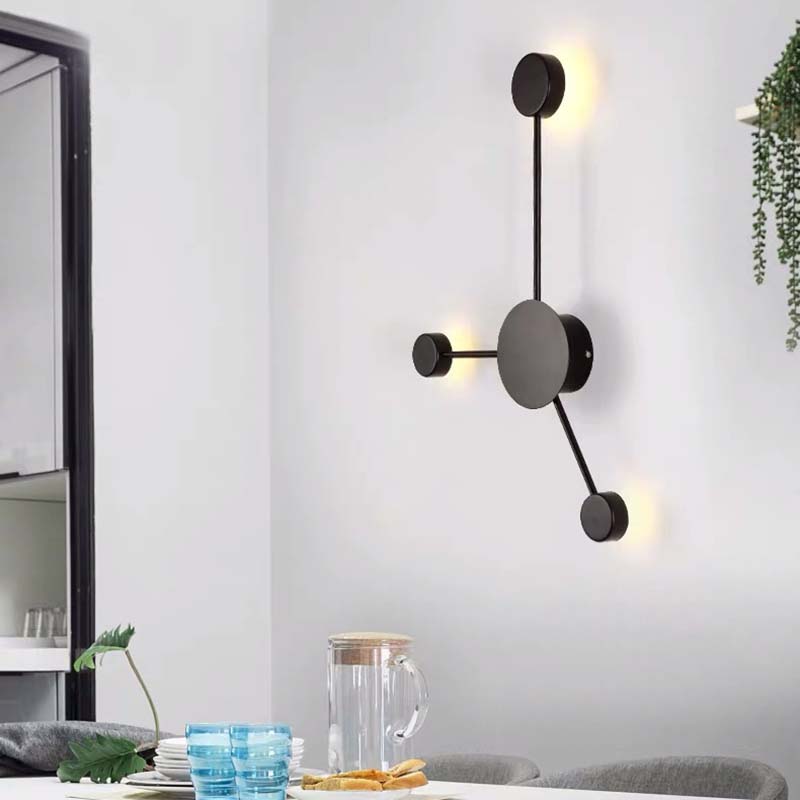 Lampa de noptiera dormitor stil scandinav modern personalitate creativa simpla scara culoar fundal perete lumini decorative