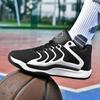 Fashion Men's Basketball Shoes Cushioned Breathable Sneakers Train Athletes Gym Sport Shoes Casual Lace Up Footwear Lightweight Sneakers