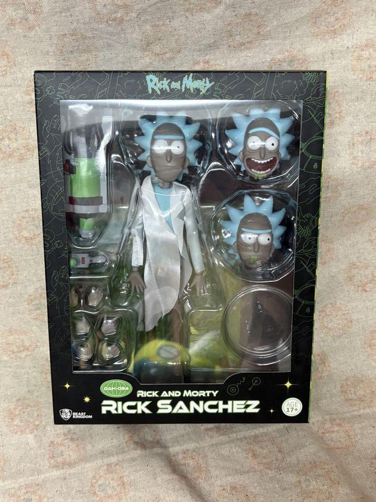 [USED] Rick and Morty Rick Figure
