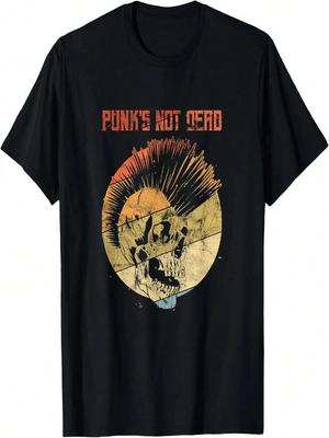 Punk's Not Dead Punk Rock Punker T-Shirt