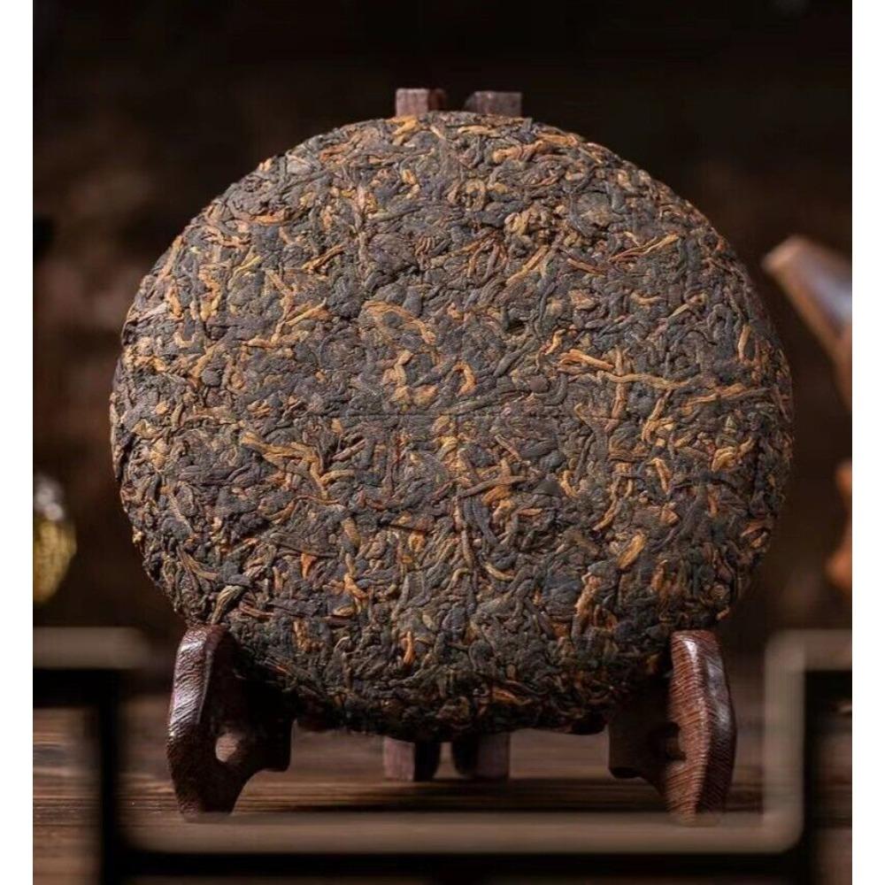 Guafengzhai Pu'er Ripe Tea Authentic Yunnan Seven Cake Tea 357g
