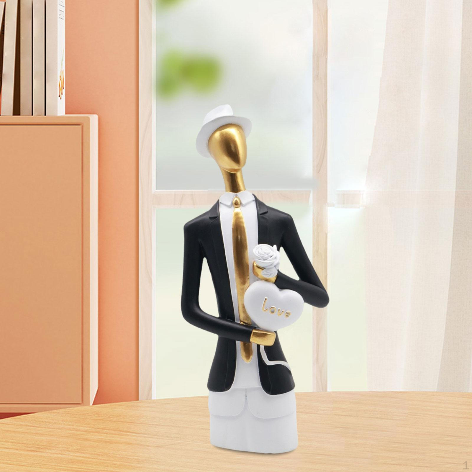 

Статуя любовника, скульптура, настольная фигурка, украшение для дома, украшение из смолы, статуэтка для вечеринки ко Дню святого Валентина