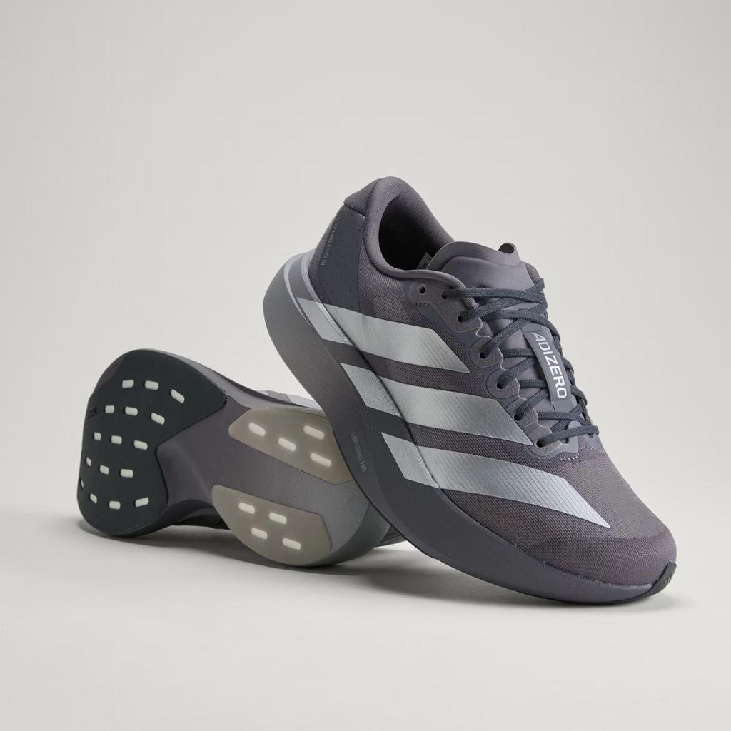 KI9874 Adizero Evo SL "Grey Strata/Silver Metallic" (Men's)