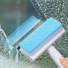 Mirror Wiper Scraper Dual Purpose Glass Cleaning Brush Household Bathroom Tile Can Be Hung with Handle Window Cleaning Brush