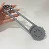 Serrated Gear Roller Cutter Cardboard Perforation Tool 3D Printed Paperboard Perforating Cutter