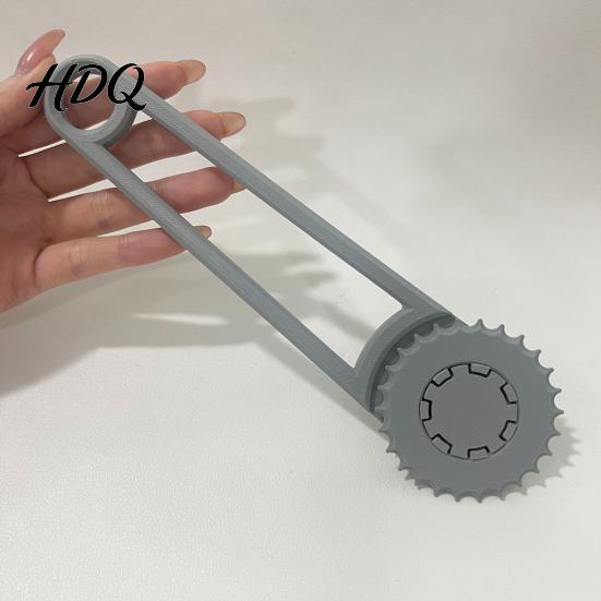 Serrated Gear Roller Cutter Cardboard Perforation Tool 3D Printed Paperboard Perforating Cutter