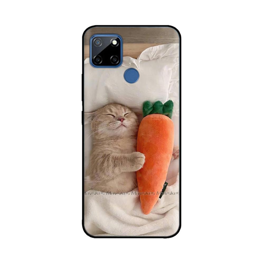 Case For Realme C12 C25 C25s Realme 7i Global Case Cute Soft Silicone TPU Back Cover Realme7i RMX2193 Protective Coque Fundas