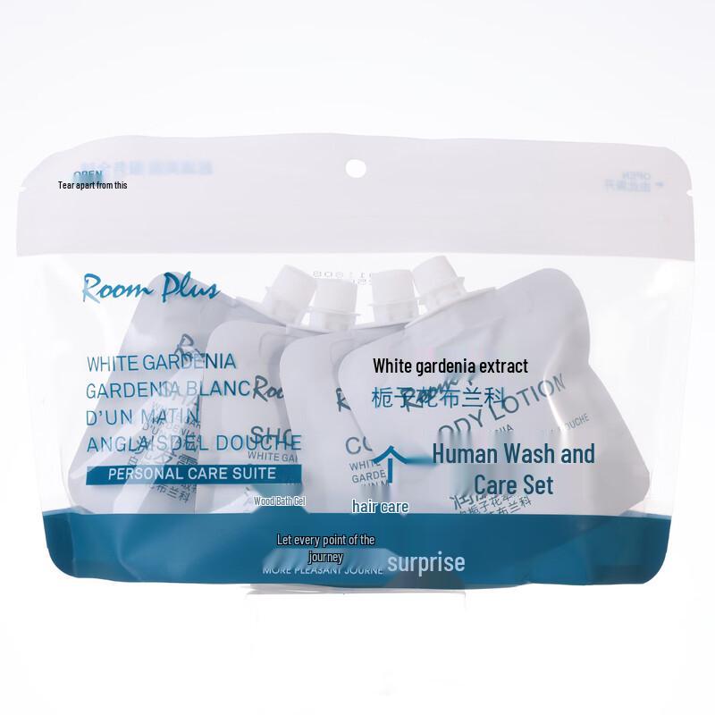 Room Plus White Gardenia Wash & Care Travel Set