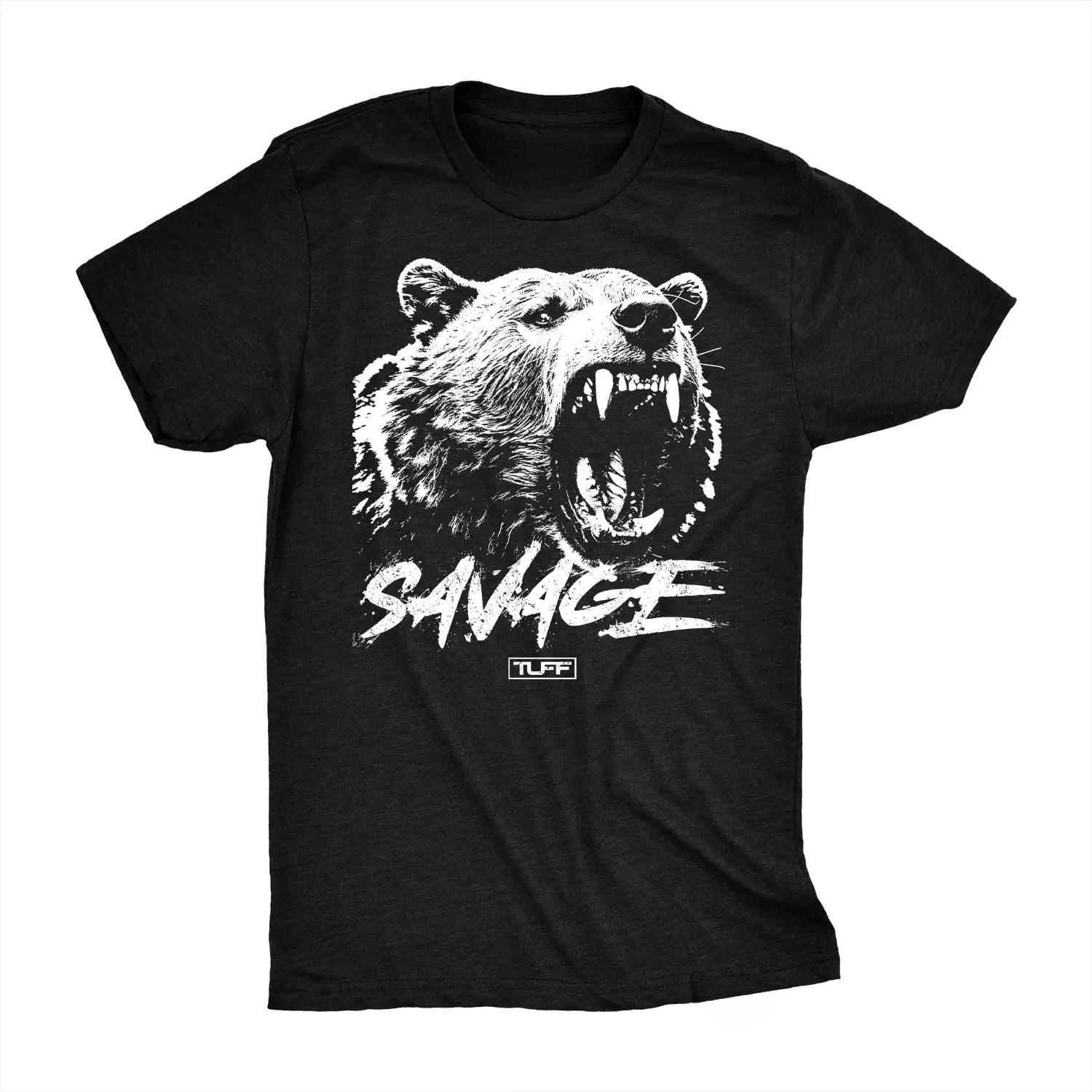 Grizzly Savage Summer Trendy Casual TShirt Unisexs and Womens Luxury Brand Top L