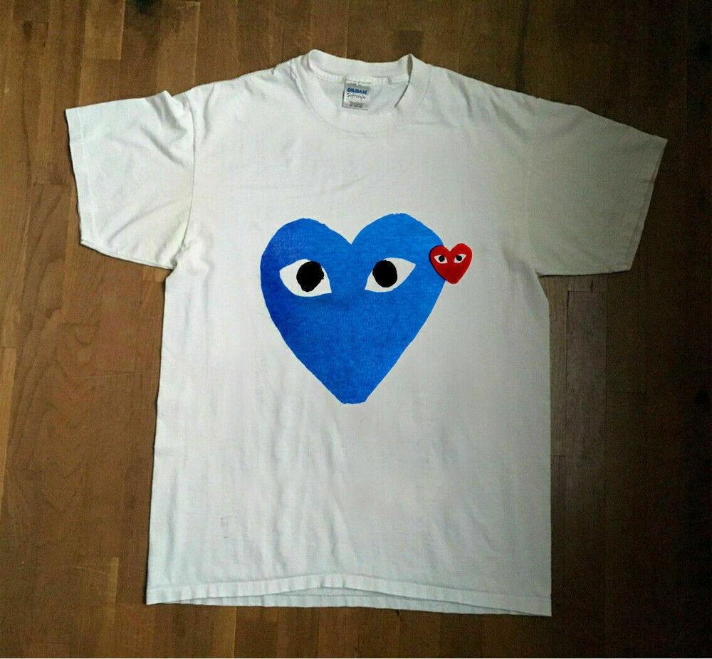 

Винтажные футболки унисекс 76Comme Des Garcons Play