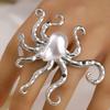 Hip Hop Personalisierter Oktopus Ring