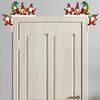 1 Pair Decorative Santa Claus Door Corner Props Unique Faceless Old Man Pendant  Table