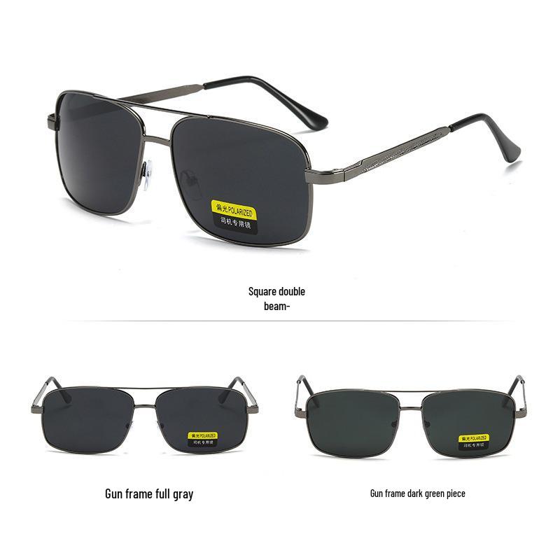 X3028 Metal Frog Polarized Men's Sunglasses for Driving, Fishing, and Outdoor Activities