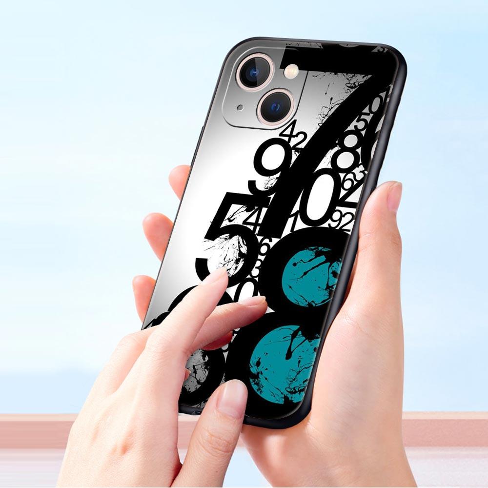 Muster Telefonhülle Cover für iPhone 17 16 15 14 13 12 Pro Max 11 Pro Max 17 AIR Plus Stoßfest Weiche TPU Hülle Fundas Tasche