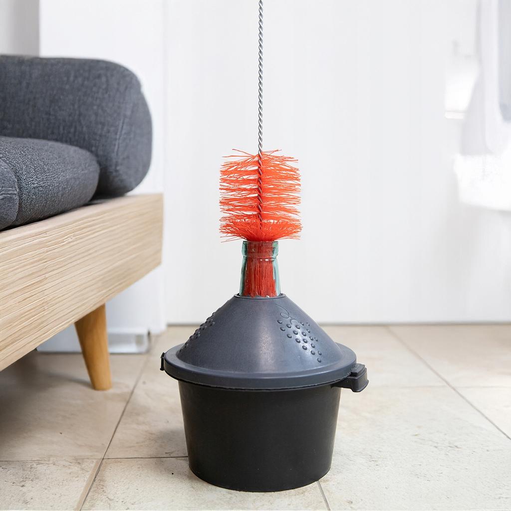 STRAIGHT BRUSH For Washing and Cleaning Balloons, Bottles, Wine Bottles