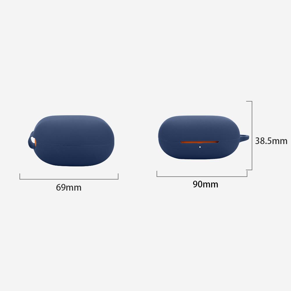 For Beats Powerbeats Pro 2 Silicone Case with Anti Lost Buckle Bluetooth-compatible Earphones Protective Cover