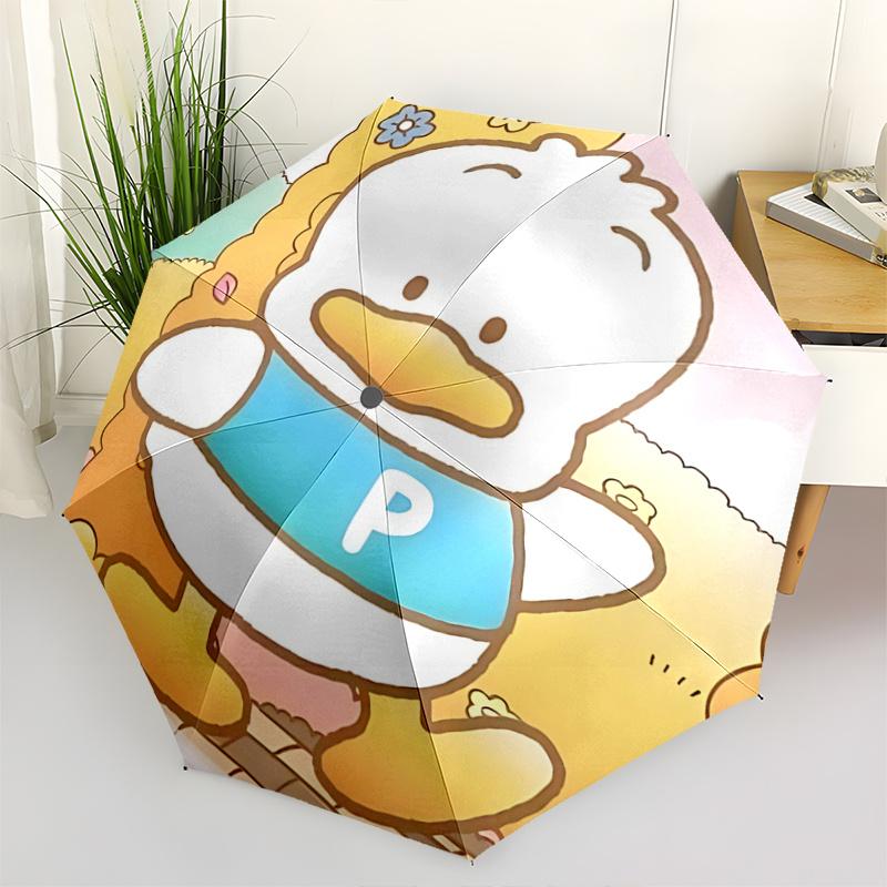

1pc P Umbrella: Automatic Opening/Closing, Foldable Design, Outdoor Use, Suitable for Fans, Travel, Daily Use, Gift Idea.Q015
