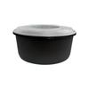 Food Grade Disposable Round Takeout Container - 4880ml, 60 Sets