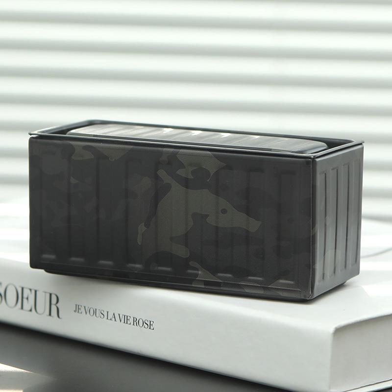 Trendy Miniature Tinplate Storage Box for Figurines