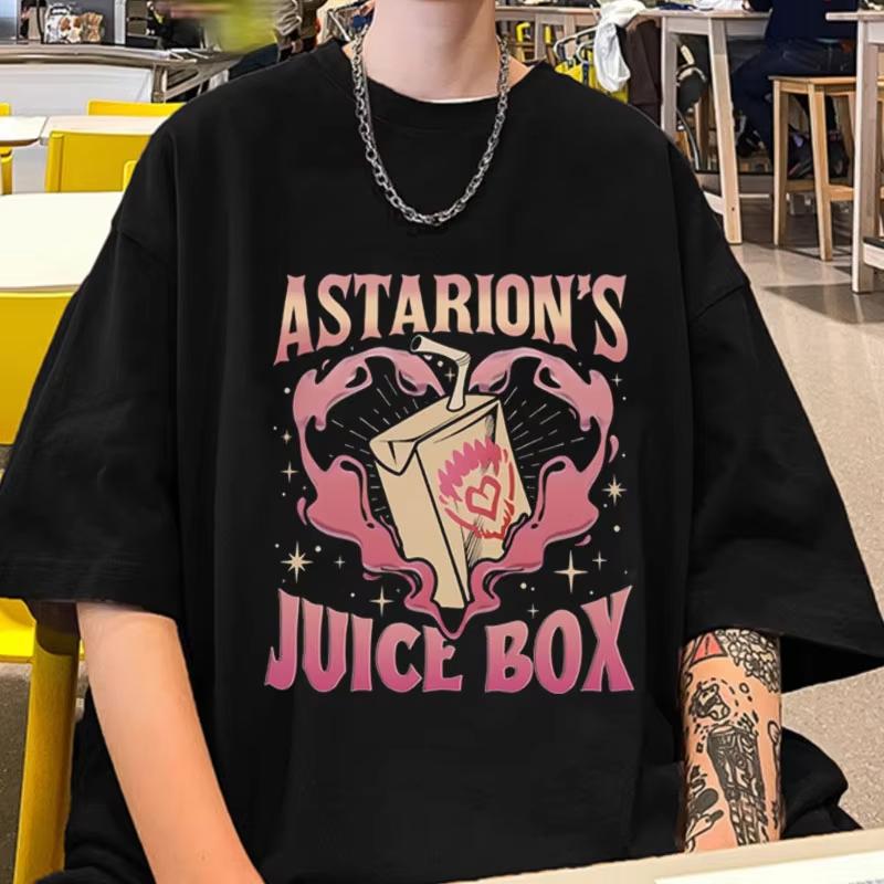 

Limited Astarion Hello Darling Graphic T Shirts Men Women Vintage Oversized T-shirt Short Sleeve Male Fashion Casual Tee Shirt 5XL