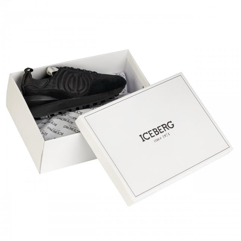 Iceberg women's sneakers new full black - Size: 38