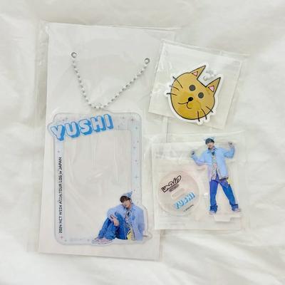 NCT (Unopened) Yushi Acrylic Stand Keyring Poka Holder - Random Toy Ilts