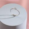 S925 Sterling Silver Gold-Plated Women's Fashion Ring - Elegant, Simple, Versatile Design