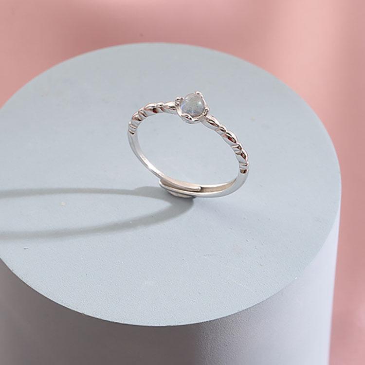 S925 Sterling Silver Gold-Plated Women's Fashion Ring - Elegant, Simple, Versatile Design