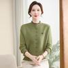 YUZHAOLIN Women's Plus Velvet Knitted Sweater