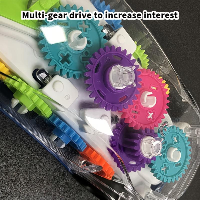 Cimbal luminous car birthday gift for evening party Musie lighting Multi geardrive toincrease interest Police car Race car