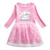 Autumn 2026 New Girls' Princess Mid-length Dresses