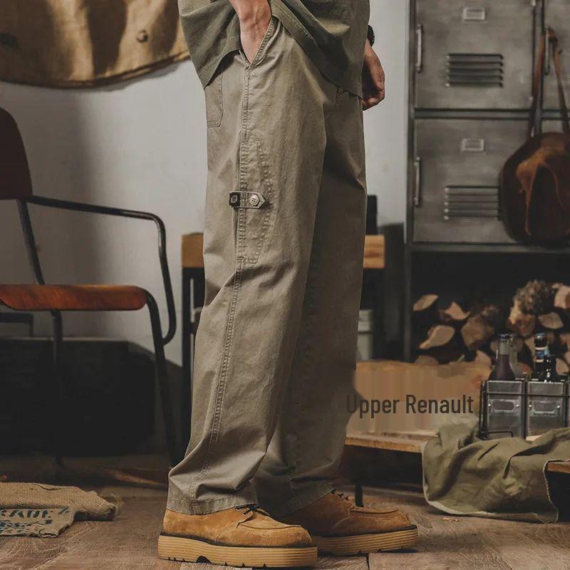 Pánské americké retro volné kombinézy se širokými nohavicemi - Jaro/Podzim 2023