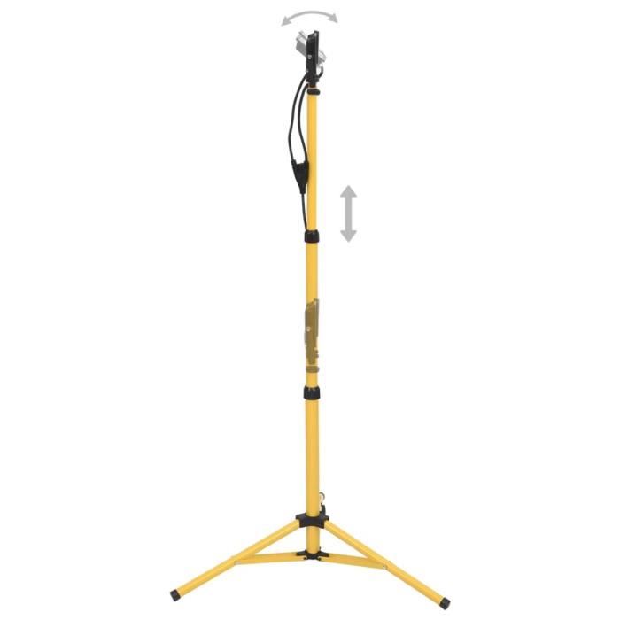 VidaXL LED Projector with Tripod 2x20 W Cool White