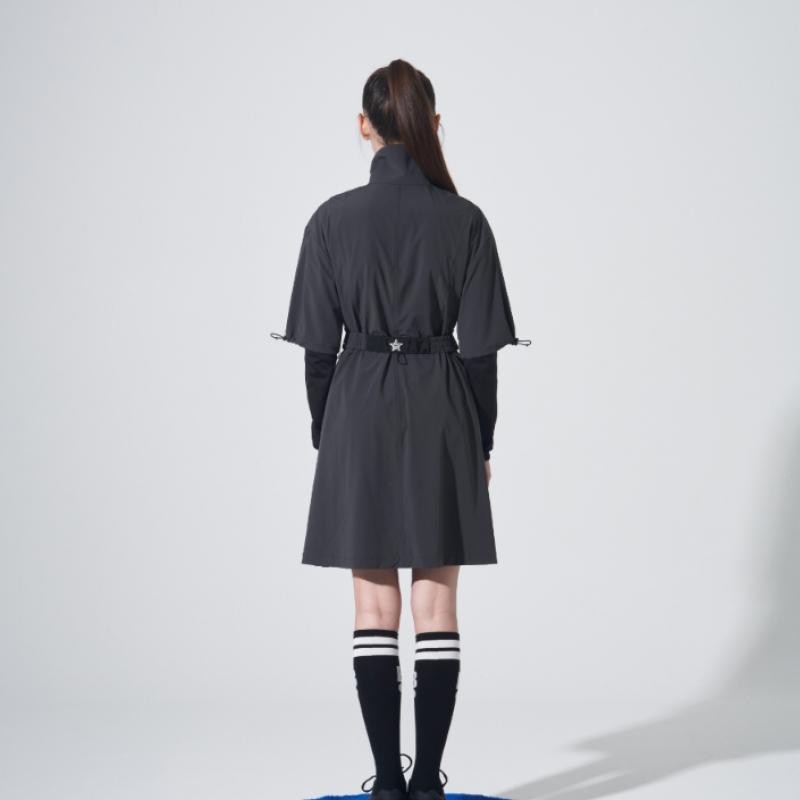 Blu Dot Outer Dress With Belt Point Gy