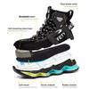 Fashion Work Boots Men Designer New Safety Shoes Men European Standard Steel Toe Shoes Anti-smash Anti-stab Indestructible Shoes