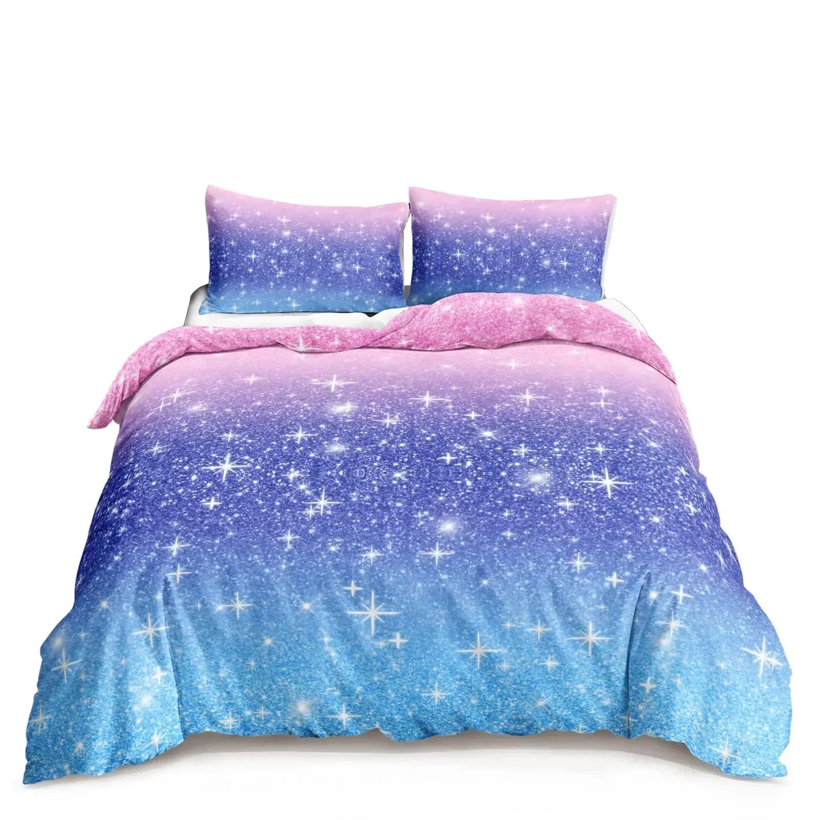 Kawaii Mēness Zvaigžņotas Nakts Debesis Segas