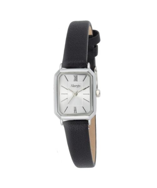 [Siargo] Siargo Sage Collection Women s Square Leather Wristwatch SG-001-SB none