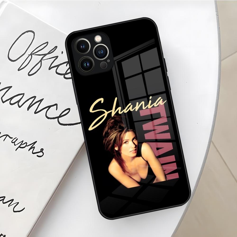 Shania Twain Phone Case for Iphone 17 16 Air 15 14 12 11 13 Pro Max Mini X Xr Xs Se Puls glass Cover