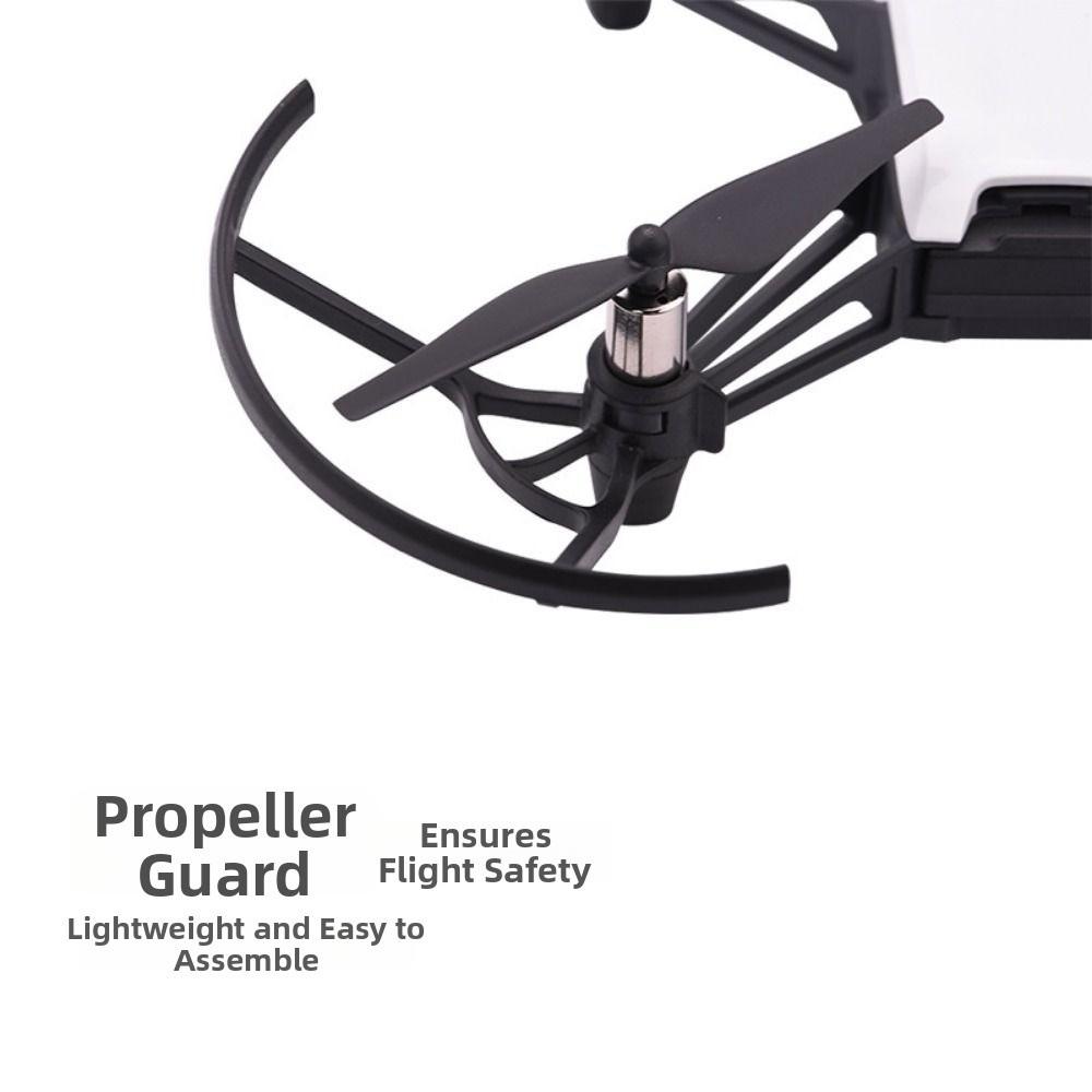 5.6*8.2cm Propeller Guard Protector Black Drone Protective Accessories for DJI Tello Drone
